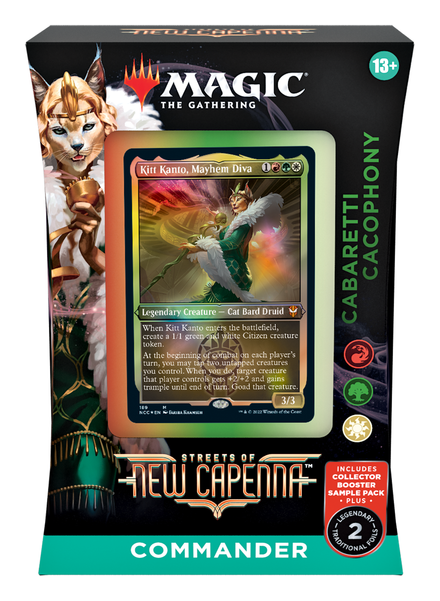 Streets of New Capenna - Commander Deck - Cabaretti Cacophony - englisch