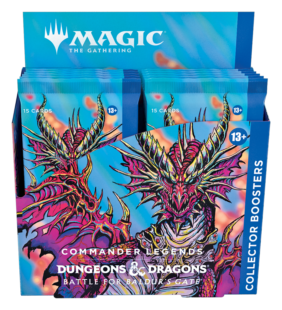 Commander Legends: Battle for Baldur’s Gate - Collector Booster Display (12 Booster) - englisch