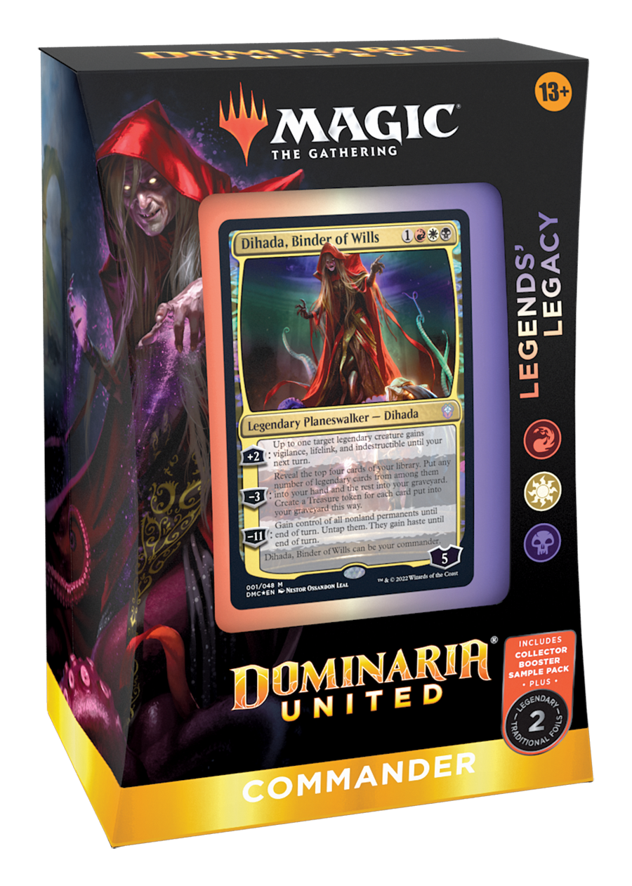 Dominaria United - Commander-Deck - Legends' Legacy - englisch