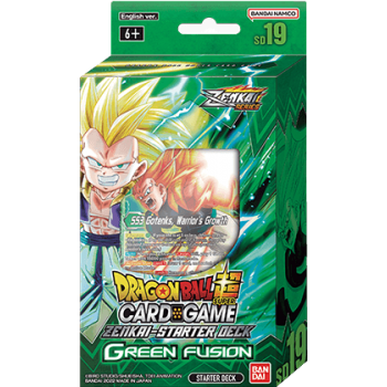 Dragon Ball Super Card Game - Zenkai Series SD19 Deck - Green Fusion - englisch