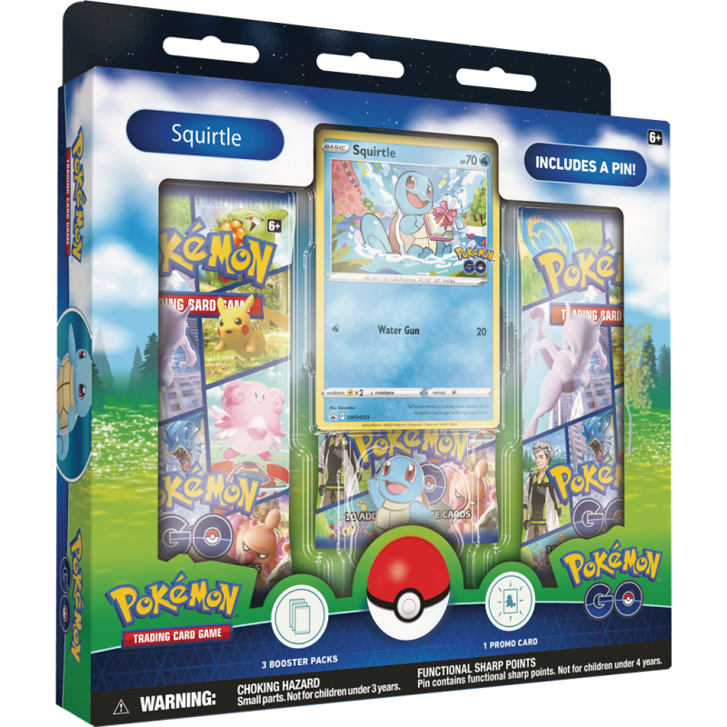 Pokémon - Pokémon Go Pin Box - Squirtle - englisch