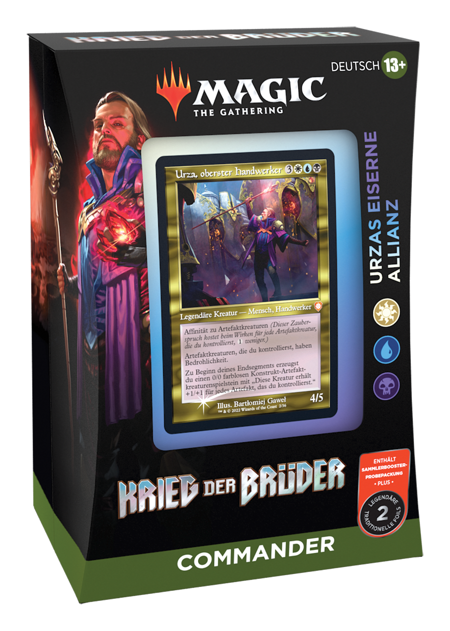 Krieg der Brüder - Commander Deck - Urzas Eiserne Allianz - DE