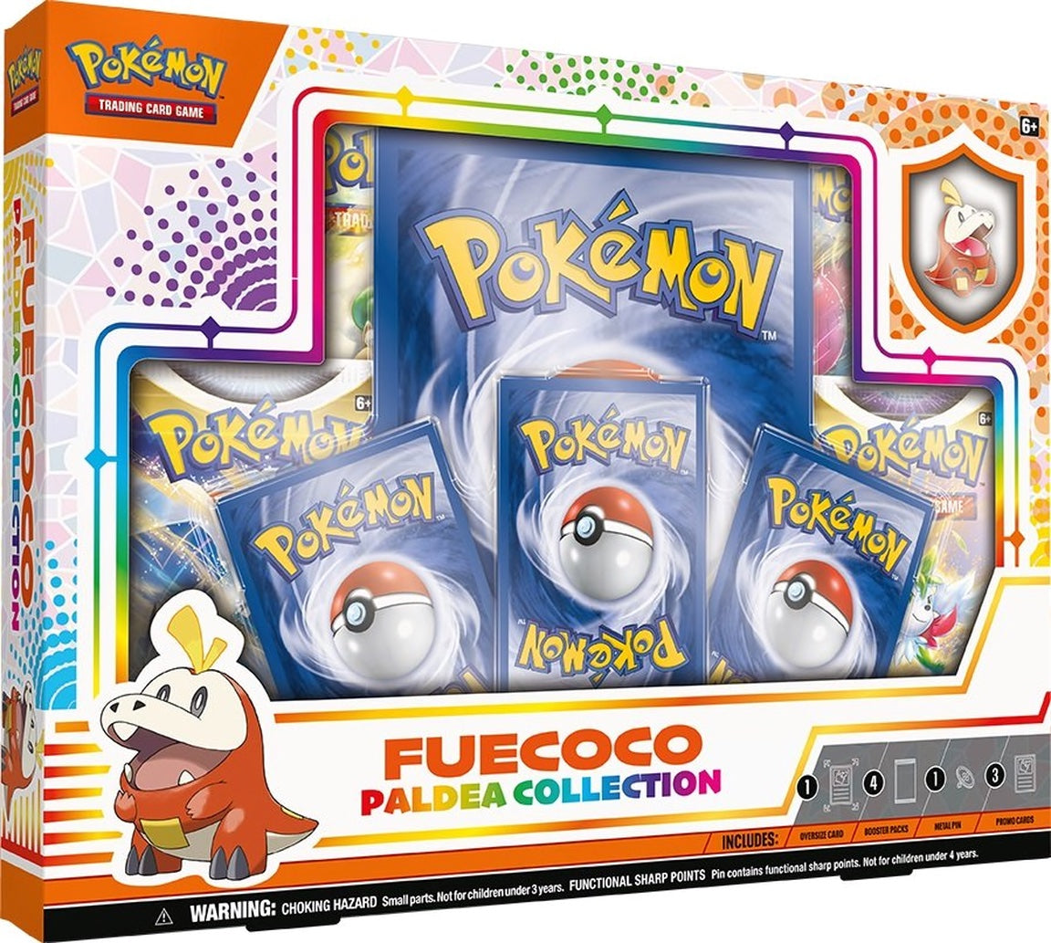 Pokémon - Fuecoco Paldea Collection - englisch