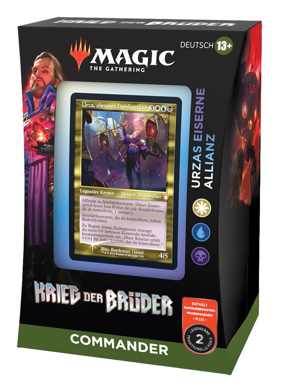 Krieg der Brüder - Commander Deck - Urzas Eiserne Allianz - DE