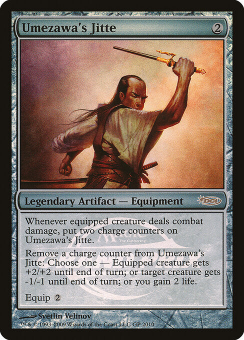 Umezawa's Jitte GPPR-2010 Rare Excellent Englisch Foil