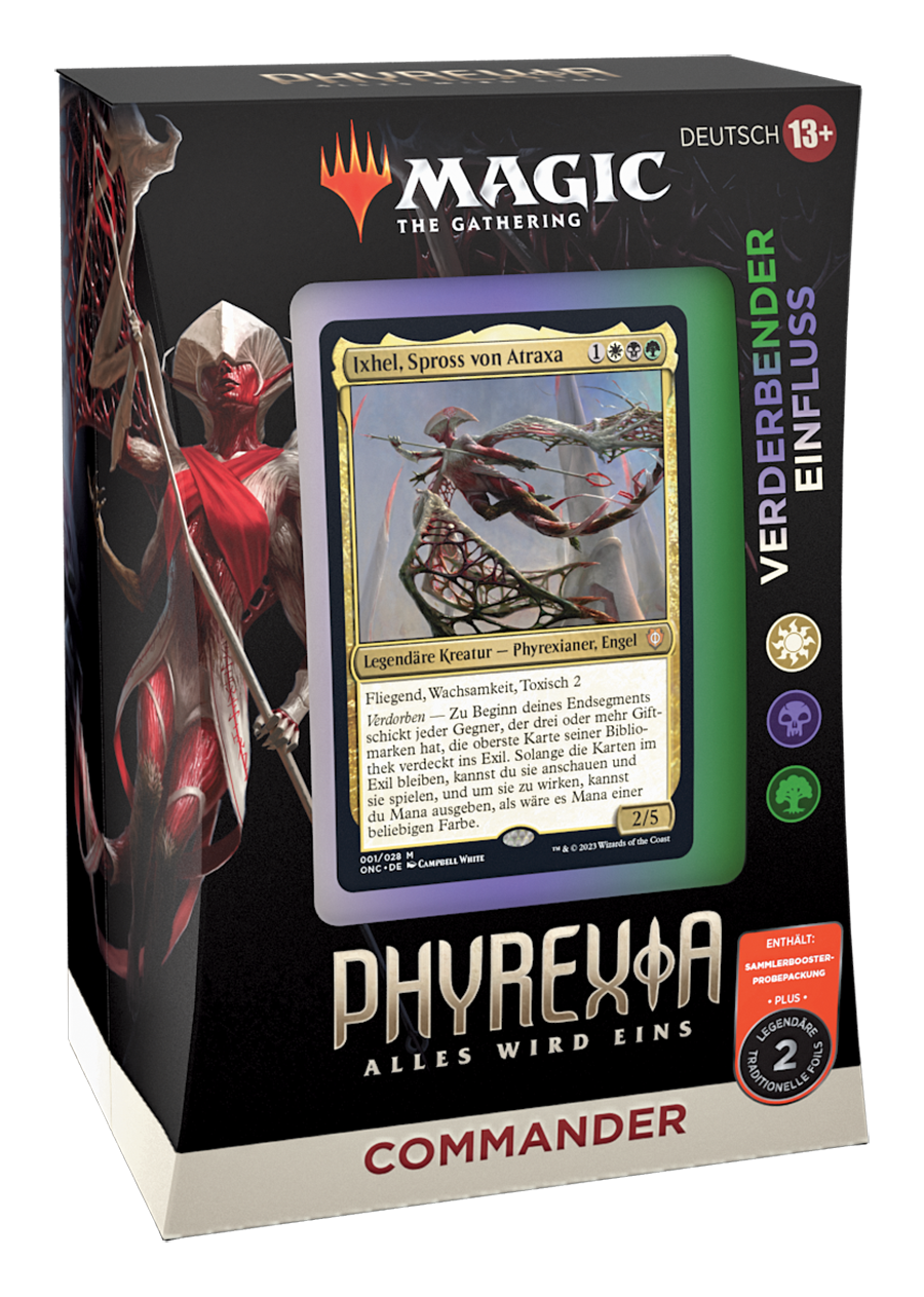 Phyrexia: Alles wird eins - Commander Deck - Verderbender Einfluss - deutsch