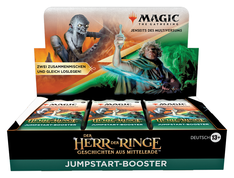 Der Herr der Ringe: Geschichten aus Mittelerde Jumpstart Booster Display (12 Booster) - deutsch