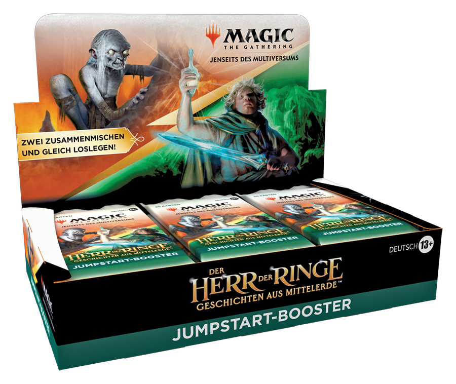 Der Herr der Ringe: Geschichten aus Mittelerde Jumpstart Booster Display (12 Booster) - deutsch