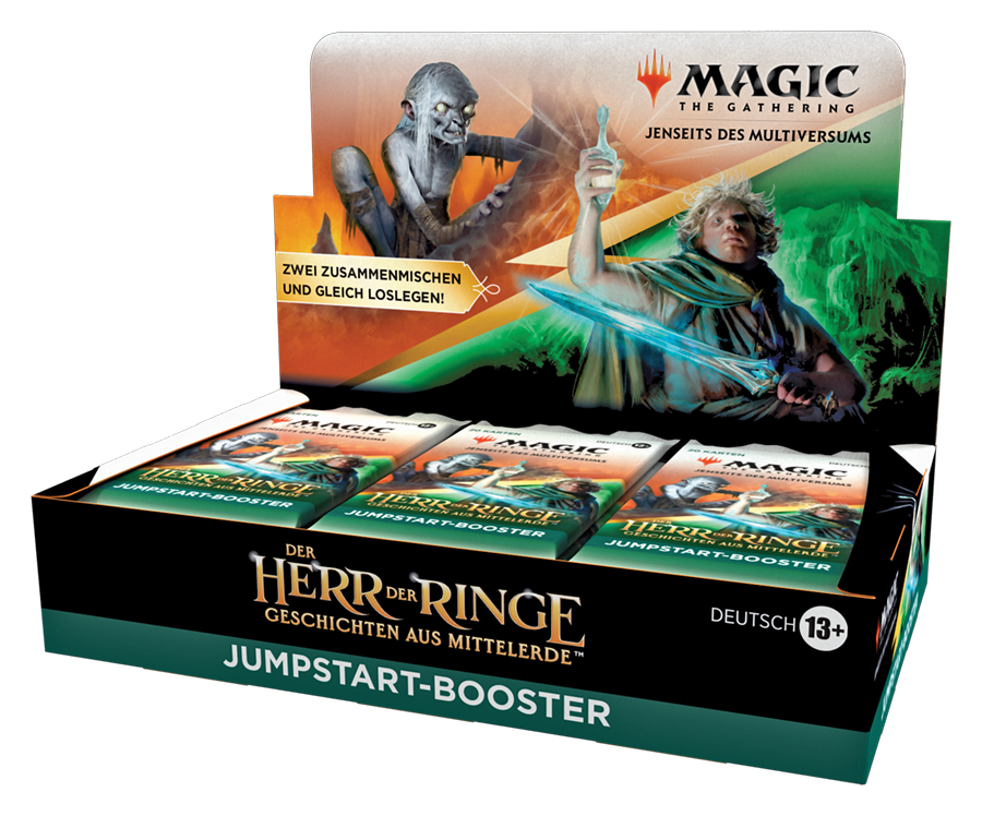 Der Herr der Ringe: Geschichten aus Mittelerde Jumpstart Booster Display (12 Booster) - deutsch