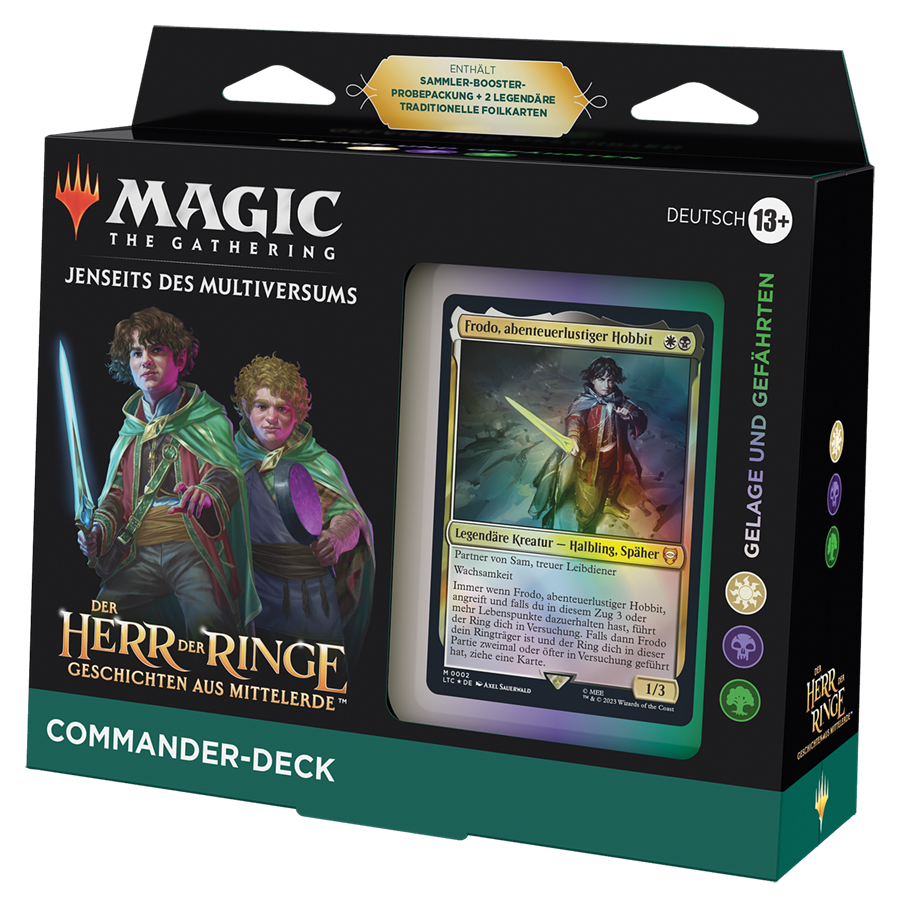 Der Herr der Ringe: Geschichten aus Mittelerde Commander Deck Gelage und Gefährten - deutsch
