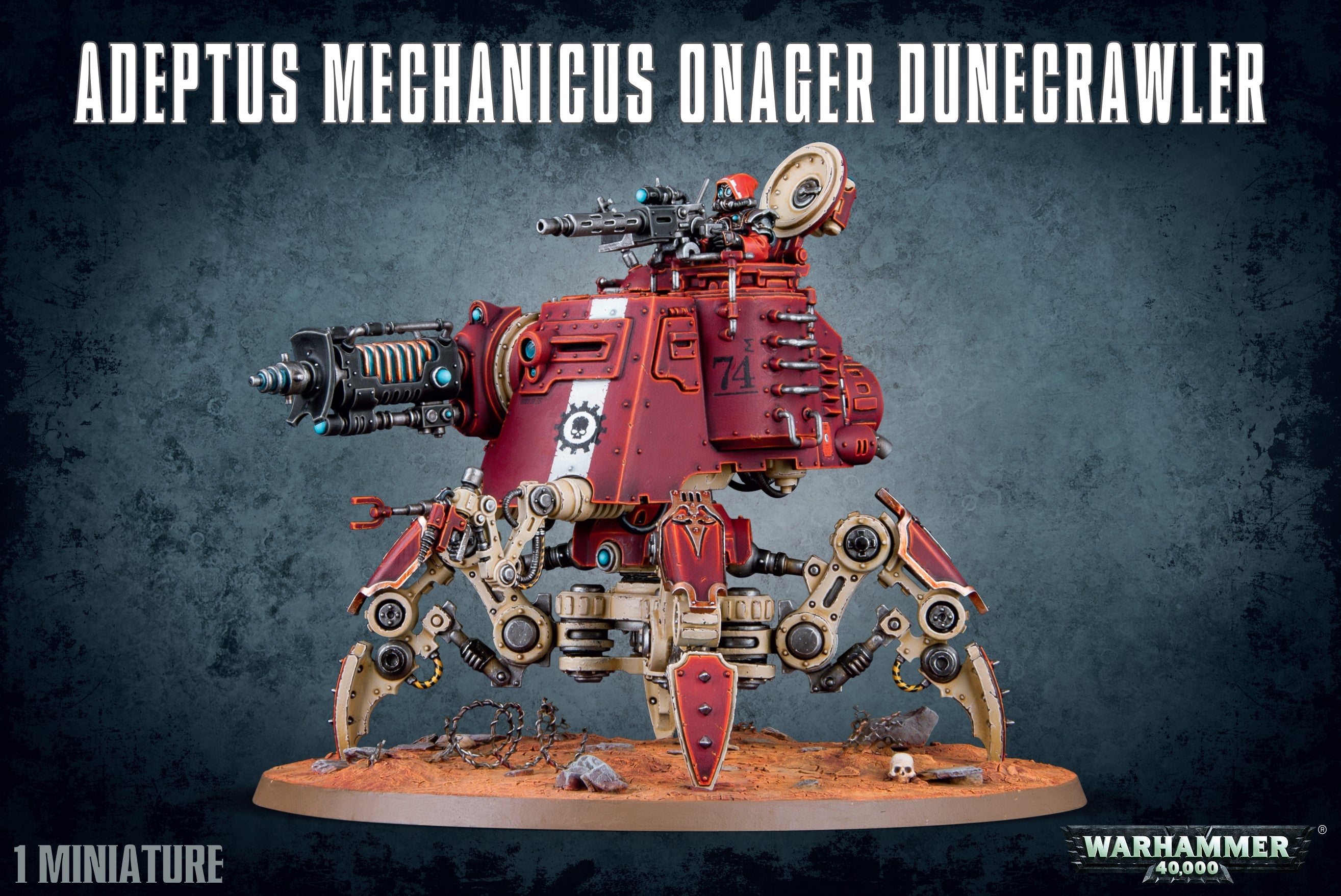 Warhammer 40.000 Adeptus Mechanicus Onager Dunecrawler