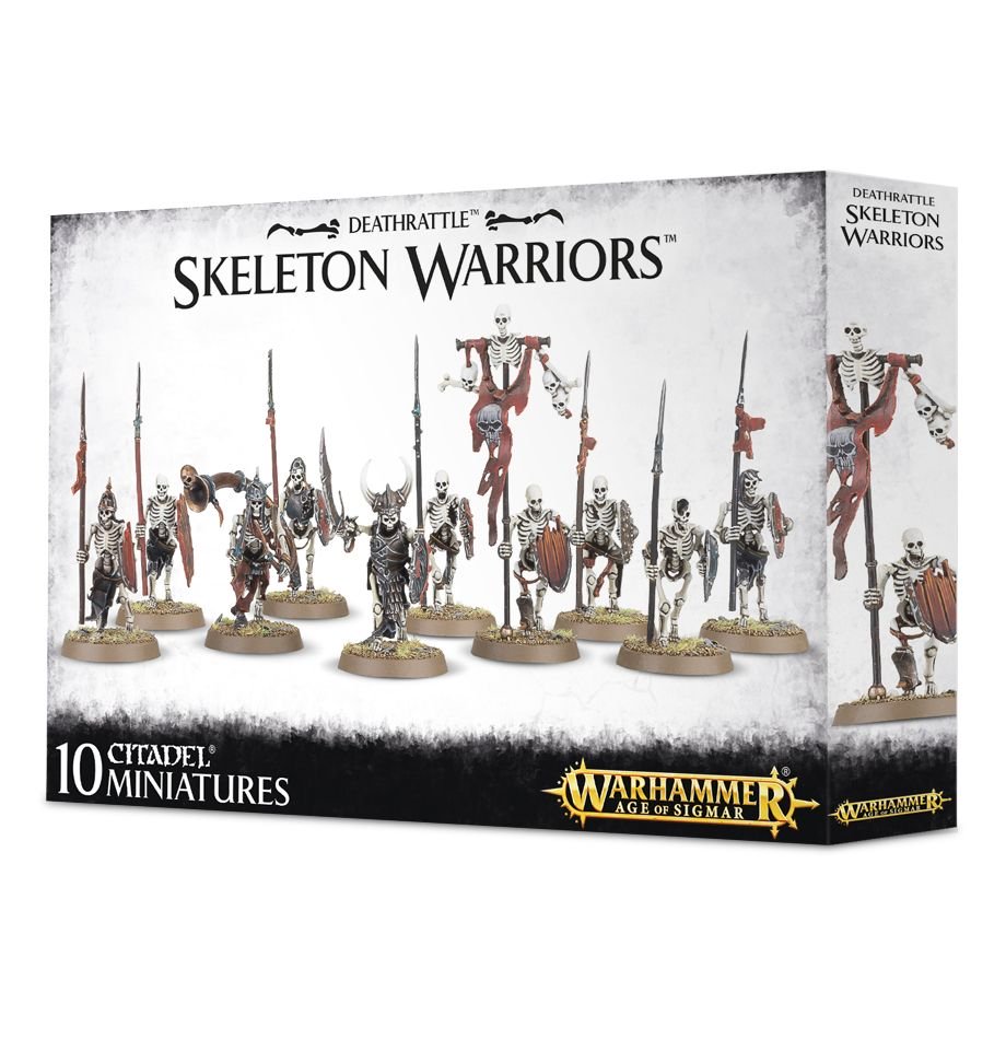 Warhammer Age of Sigmar Soulblight Gravelords Deathrattle Skeletons