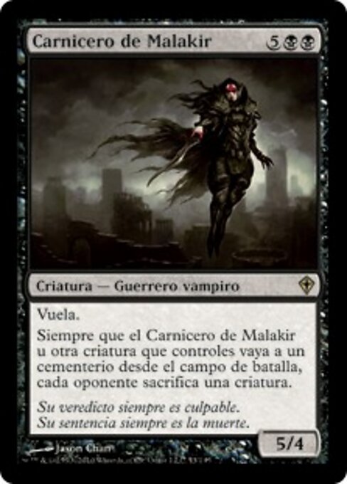 Butcher of Malakir WWK-53 Rare Played Spanisch
