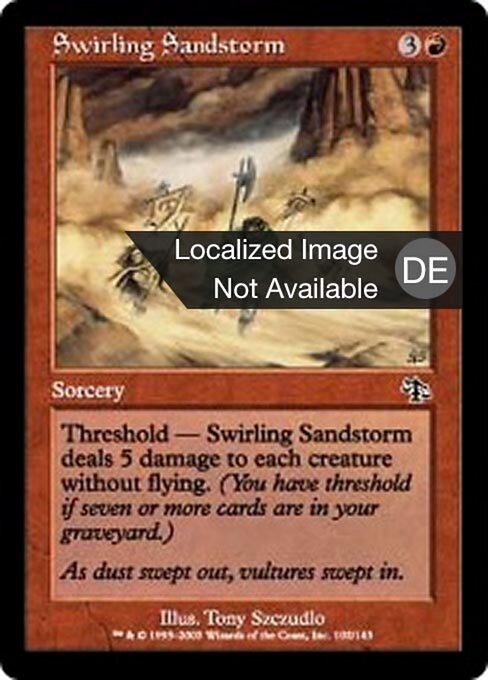 Kreisender Sandsturm JUD-102 Common Excellent Deutsch