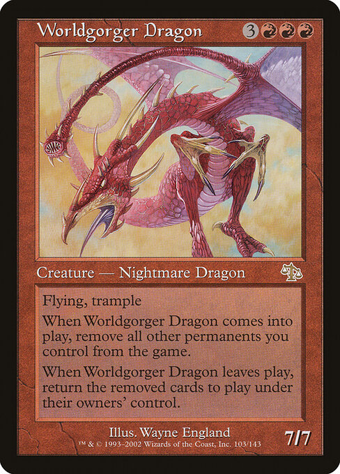 Worldgorger Dragon JUD-103 Rare Excellent Englisch