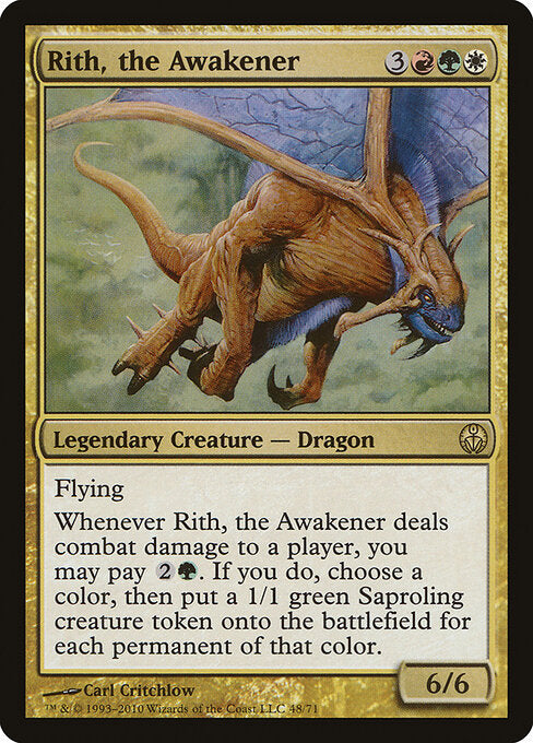 Rith, the Awakener DDE-48 Rare Light Played Englisch