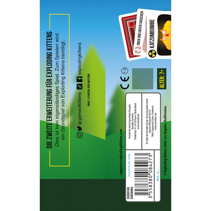 Exploding Kittens - Streaking Kittens (Erweiterung)
