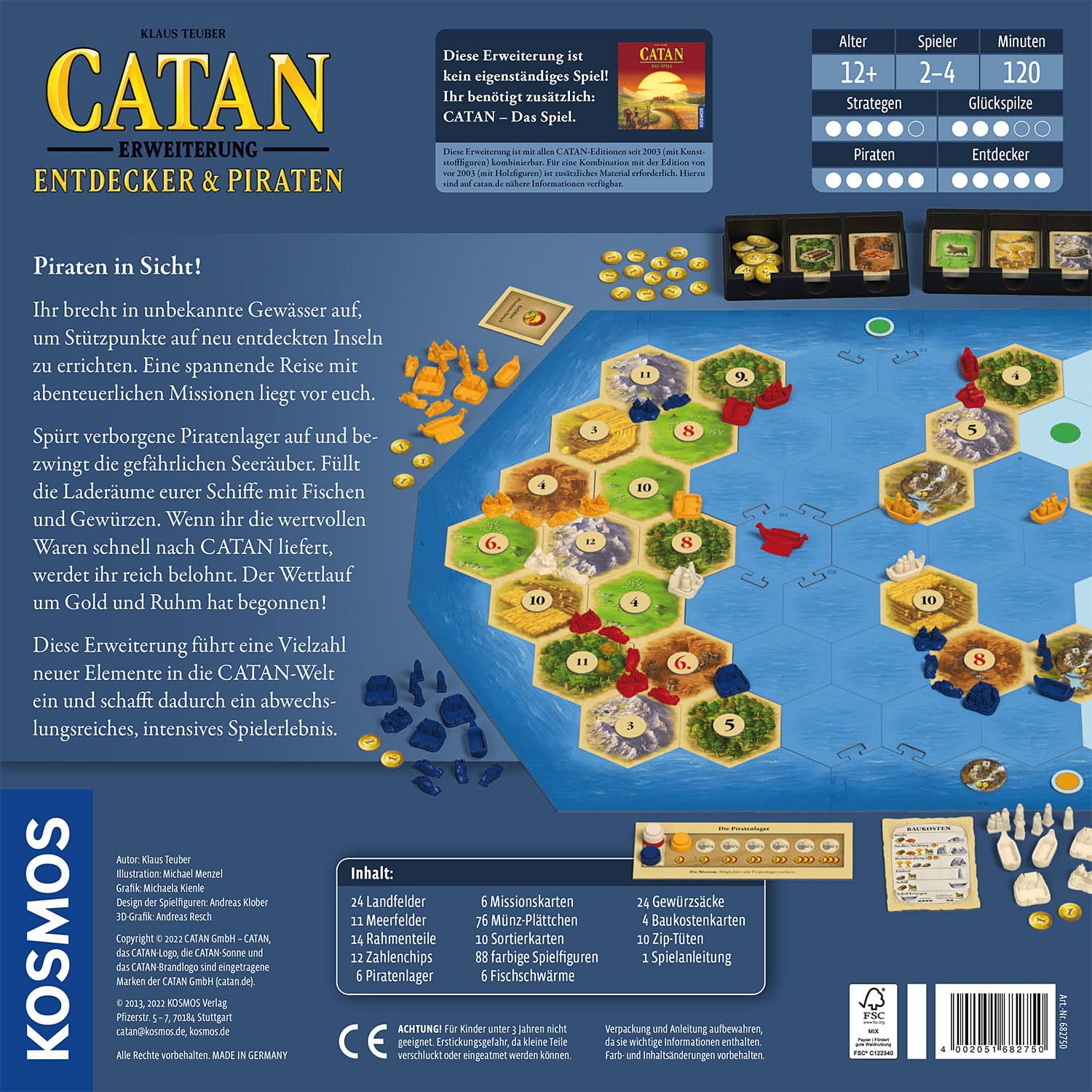 Catan - Entdecker & Piraten Erweiterung