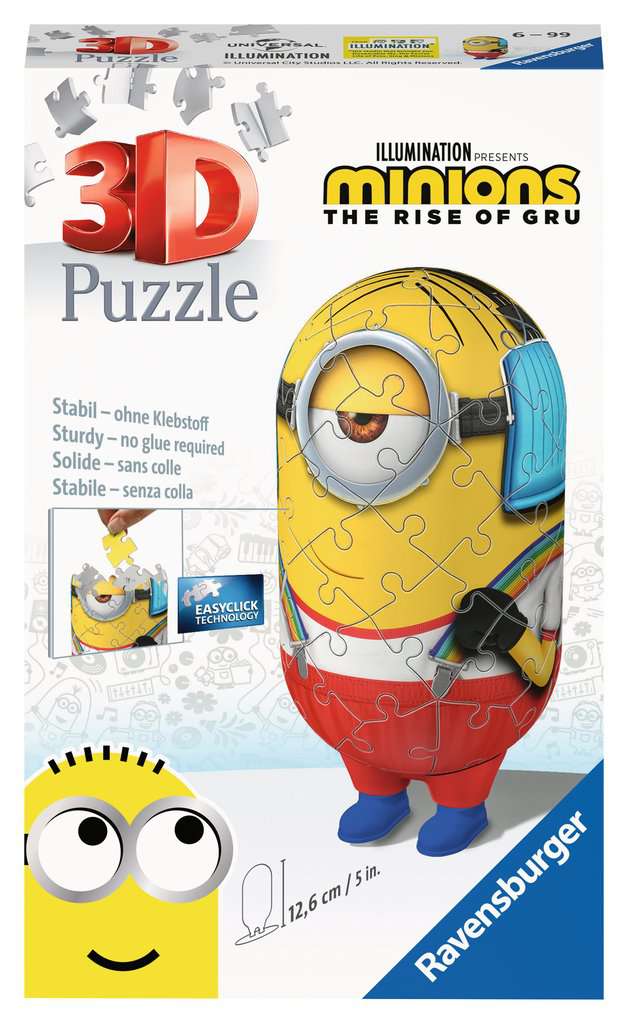 3D Puzzle - Minion Roller Skater