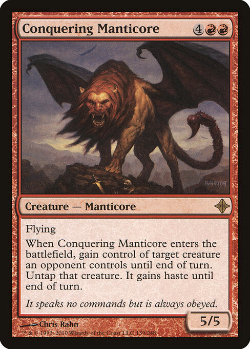 Erobernder Mantikor ROE-139 Rare Good Englisch Foil