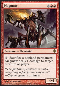 Magmaw ROE-158 Rare Light Played Spanisch