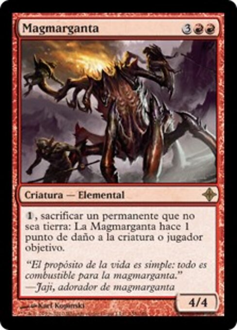 Magmaw ROE-158 Rare Light Played Spanisch