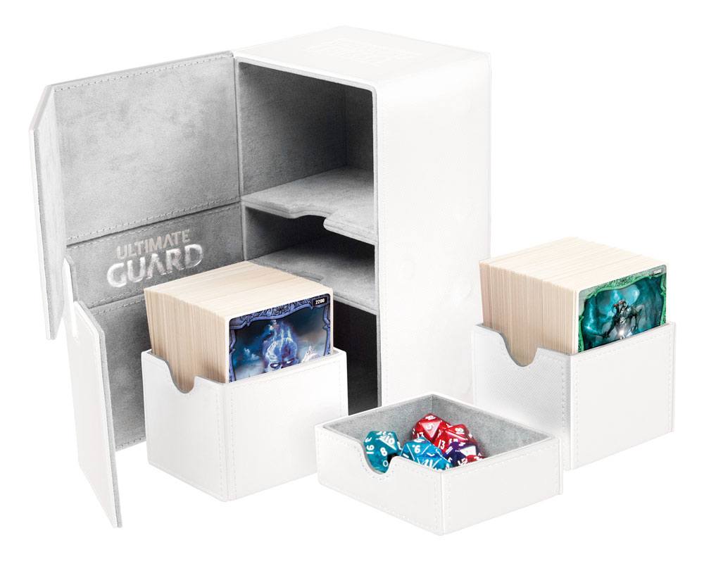 Ultimate Guard Twin Flip'n'Tray 160+ XenoSkin Weiß