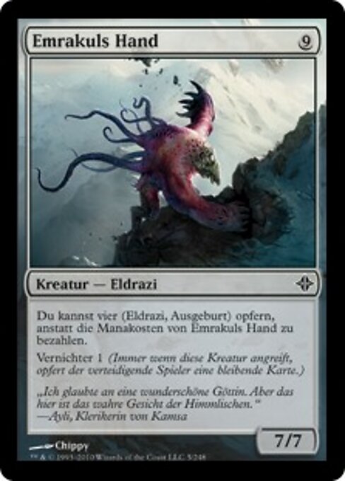 Emrakuls Hand ROE-5 Common Excellent Deutsch