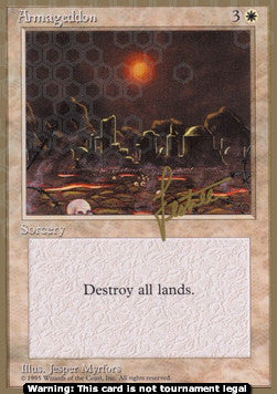 Armageddon WCD1- Special Excellent Englisch