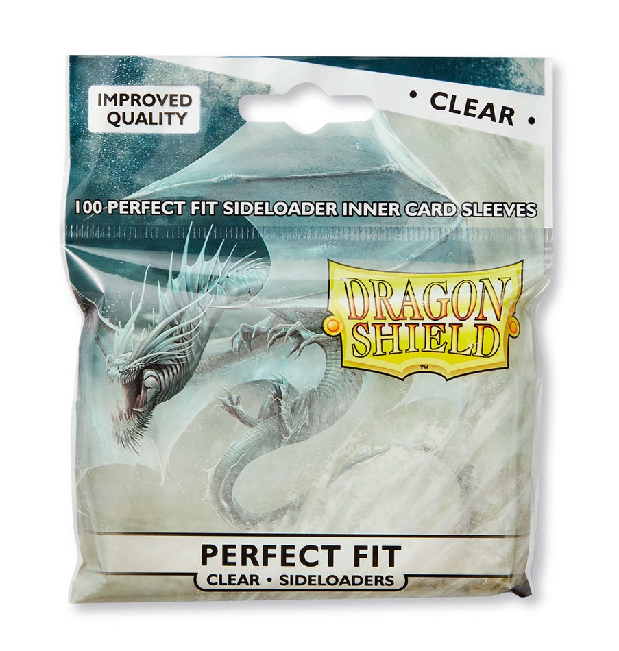 Dragon Shield - Perfect fit Inner Sleeve Standard 63 x 88 mm clear Sideloader