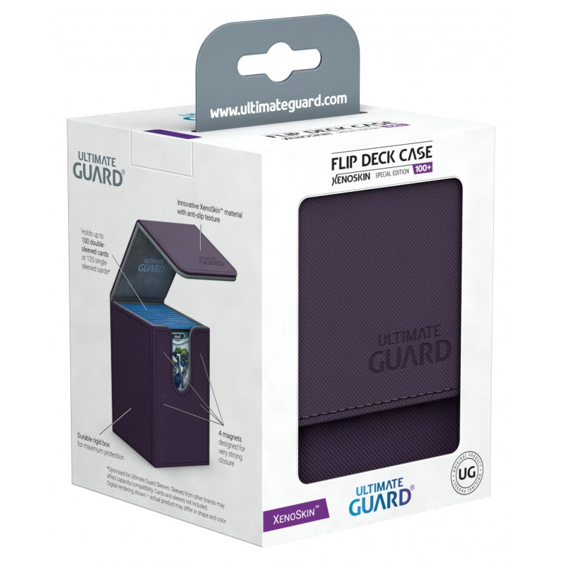 Ultimate Guard Flip Deck Case 100+ XenoSkin Violett