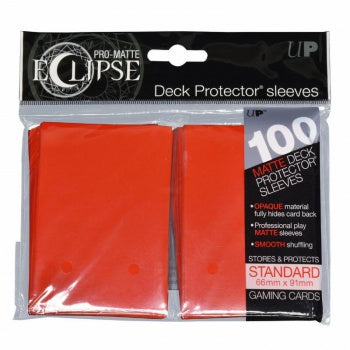 Ultra Pro - Apple Red PRO-Matte Eclipse Protector (100)