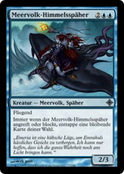 Meervolk-Himmelsspäher ROE-77 Uncommon Light Played Deutsch