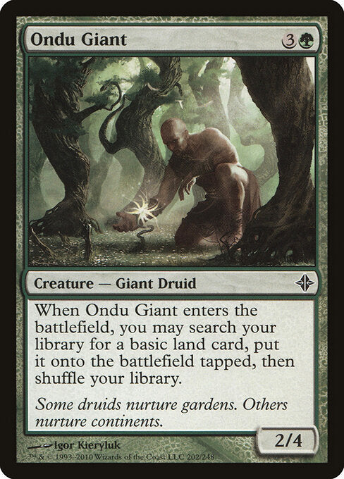 Ondu Giant ROE-202 Common Light Played Englisch