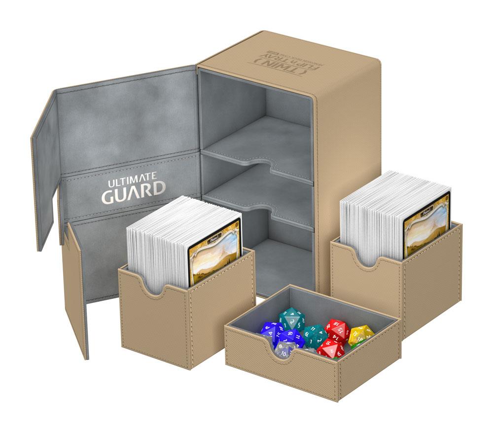 Ultimate Guard Twin Flip'n'Tray 160+ XenoSkin Sand