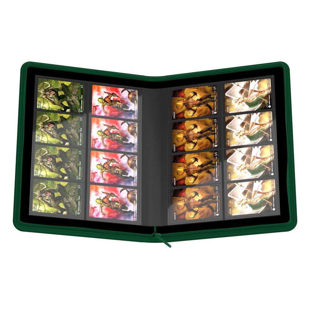 Ultimate Guard Zipfolio 320 - 16-Pocket XenoSkin Grün