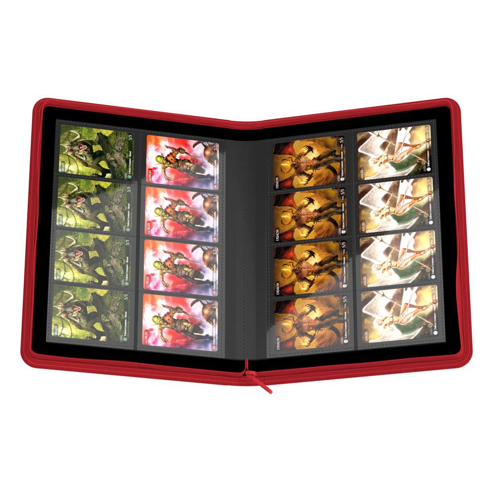 Ultimate Guard Zipfolio 320 - 16-Pocket XenoSkin Rot