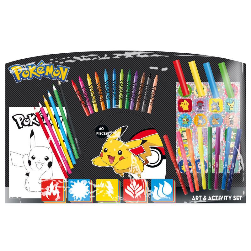 Pokémon Kunstset 60-teilig Pokémon