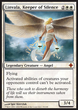 Linvala, Keeper of Silence ROE-33 Mythic Poor Englisch