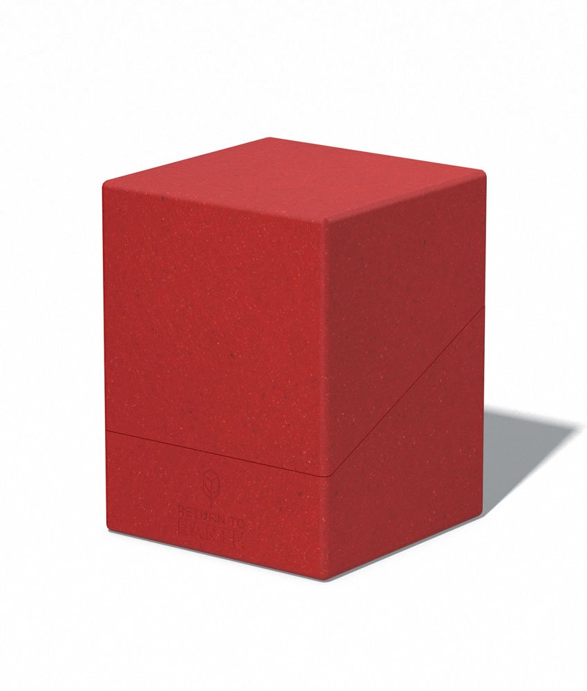 Ultimate Guard Return To Earth Boulder Deck Case 100+ Standardgröße Rot