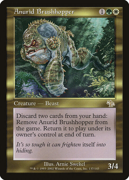 Anurid Brushhopper JUD-137 Rare Played Englisch