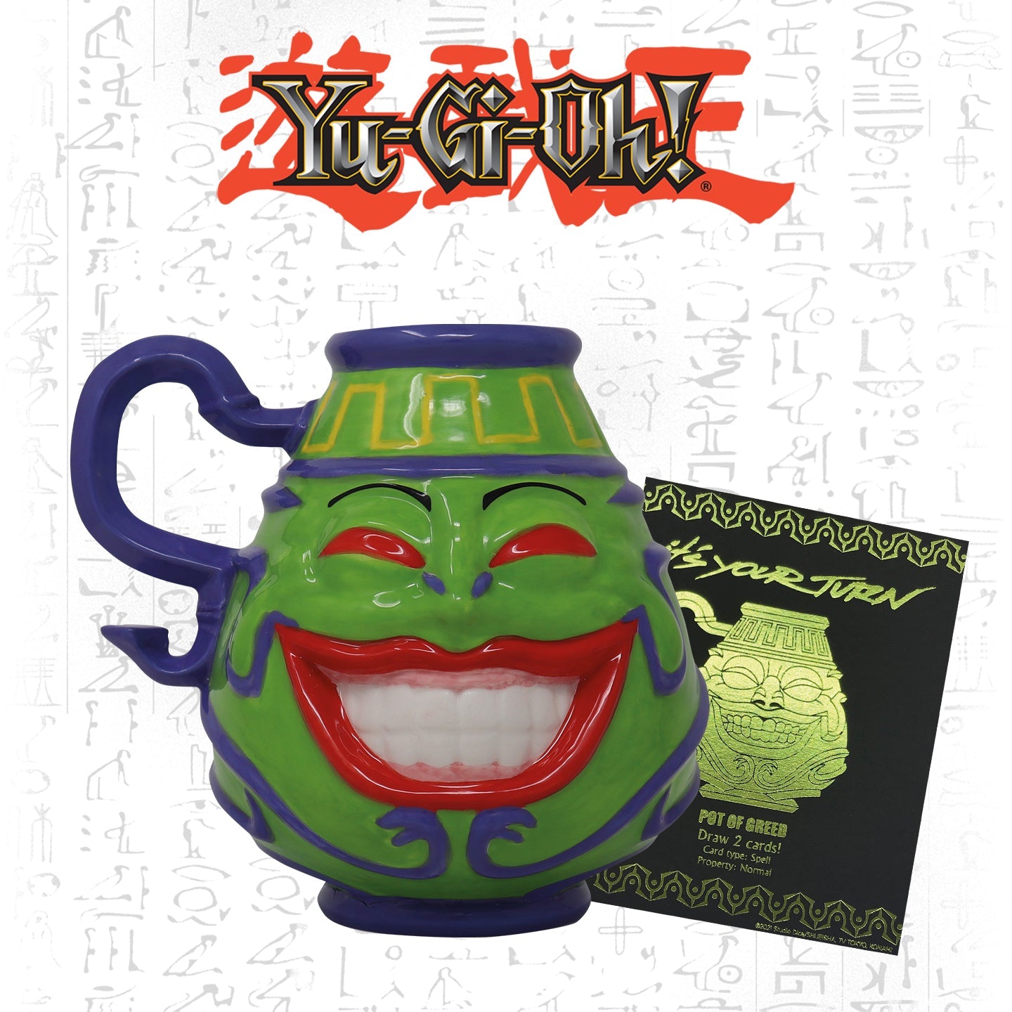 Yu-Gi-Oh! Pot of Greed Tankard/Krug