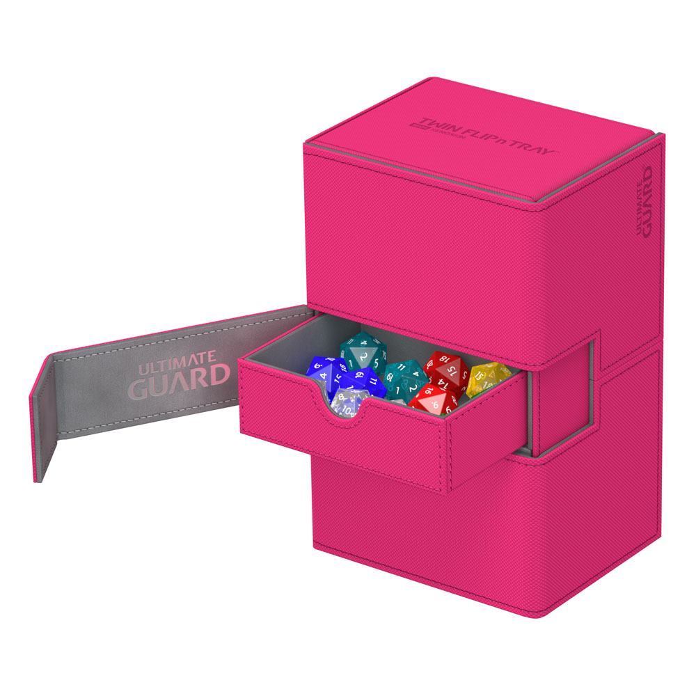 Ultimate Guard Twin Flip'n'Tray 160+ XenoSkin Pink