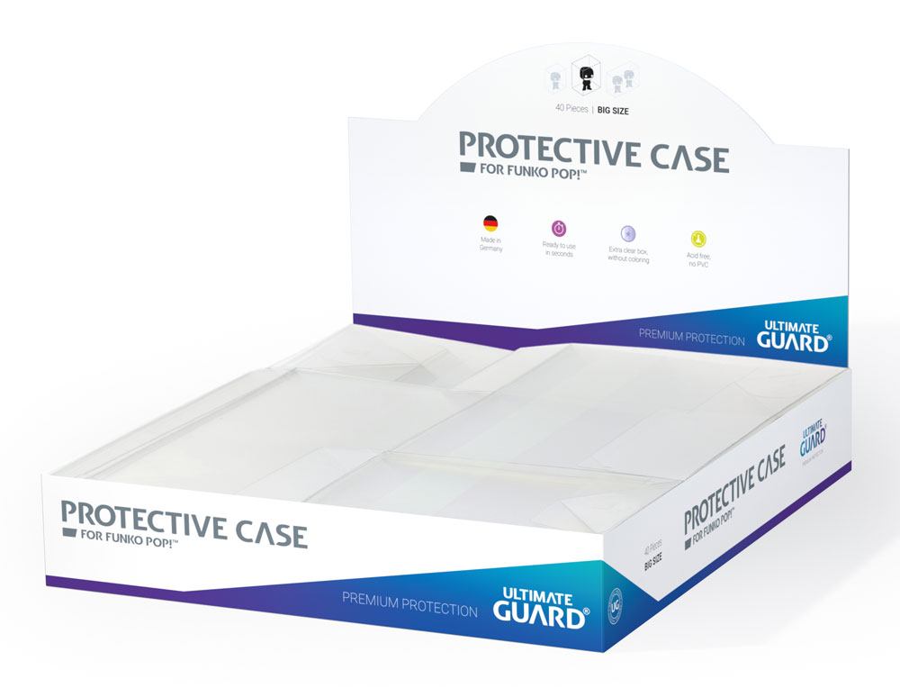 Ultimate Guard Schutzhülle Protective Case für Funko POP! Figuren Big Size (1 Stück)