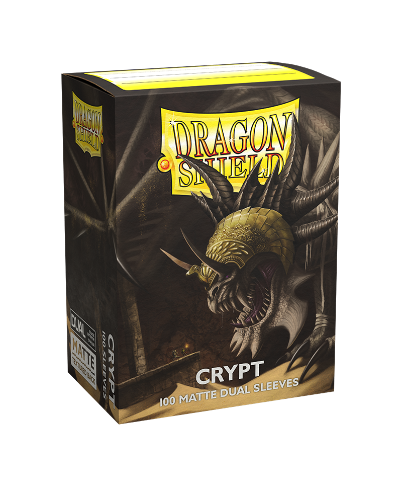 Dragon Shield Standard Size Dual Matte Sleeves - Crypt (100 Sleeves)