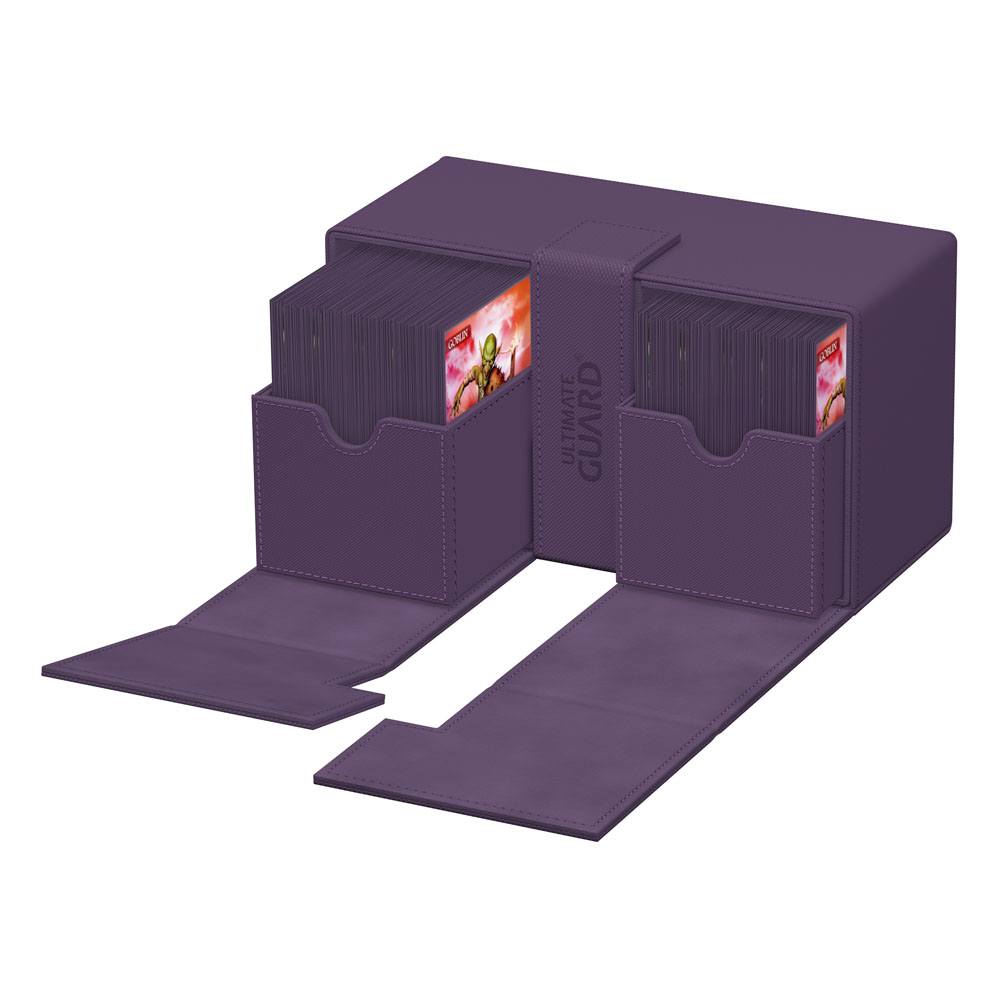 Ultimate Guard Twin Flip`n`Tray 200+ XenoSkin Monocolor Violett
