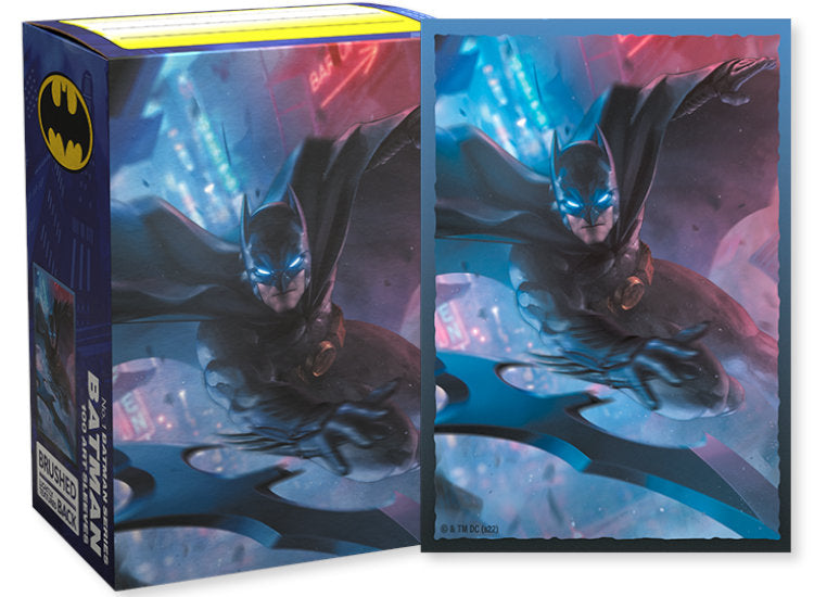 Dragon Shield Standard Size Brushed Art - Batman Series No.1 - Batman (100 Sleeves)