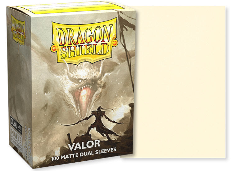 Dragon Shield Standard Size Dual Matte Sleeves - Valor (100 Sleeves)