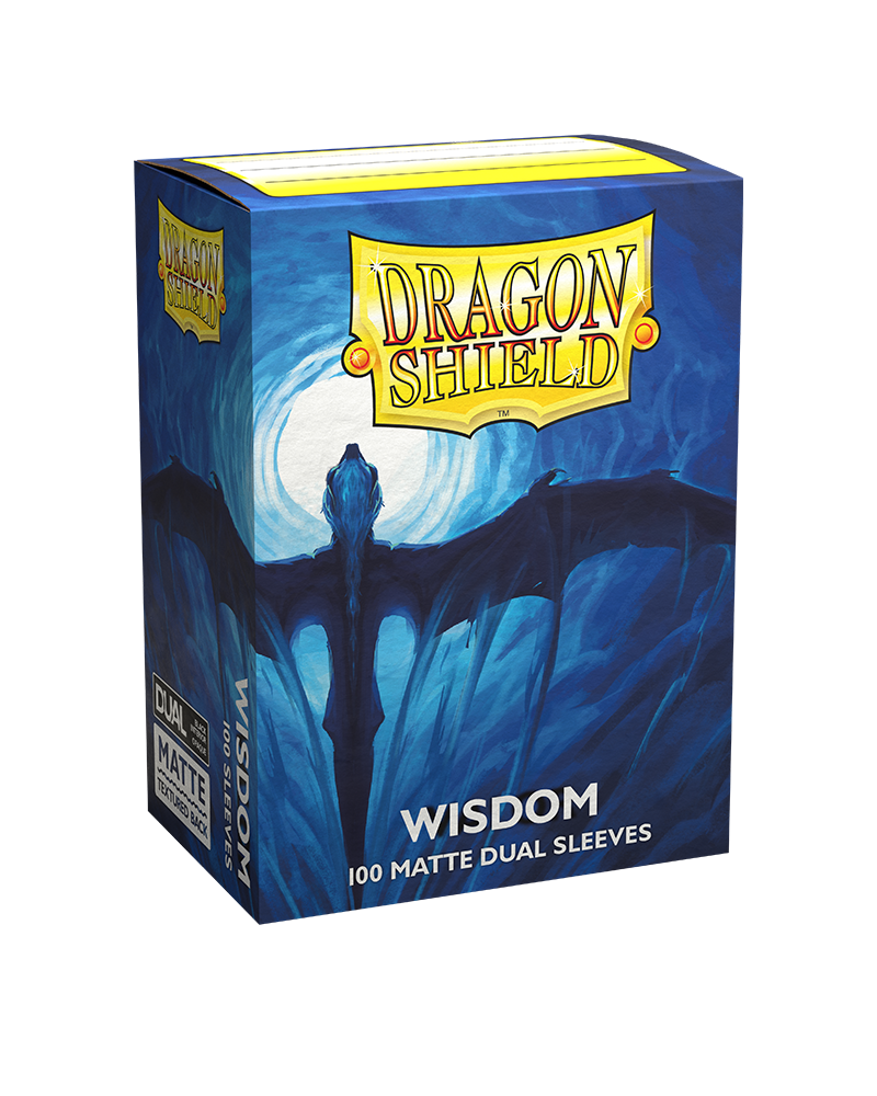 Dragon Shield Standard Size Dual Matte Sleeves - Wisdom (100 Sleeves)