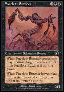 Faceless Butcher TOR-60 Common Light Played Englisch Foil